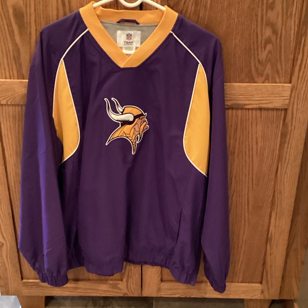 NFL Team Apparel Purple and Gold Jersey